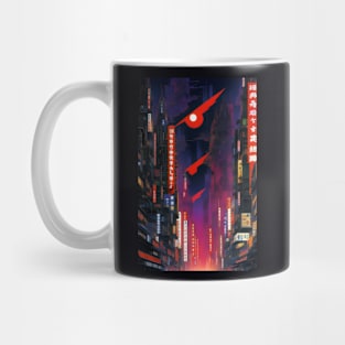 Futuristic Neo Tokyo city Mug